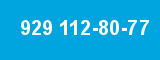 929 112-80-77 929 112-80-77